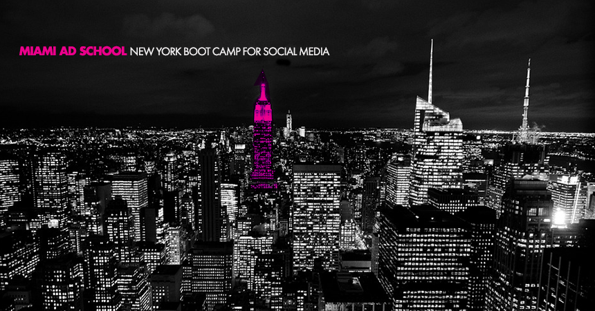 new york boot camp social media miami ad school week by week