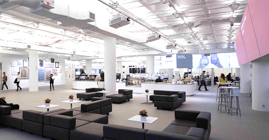 The New York office of R/GA moved into a revolutionary, 200,000 sq. ft. space billed as the “World’s Most Connected Office.”